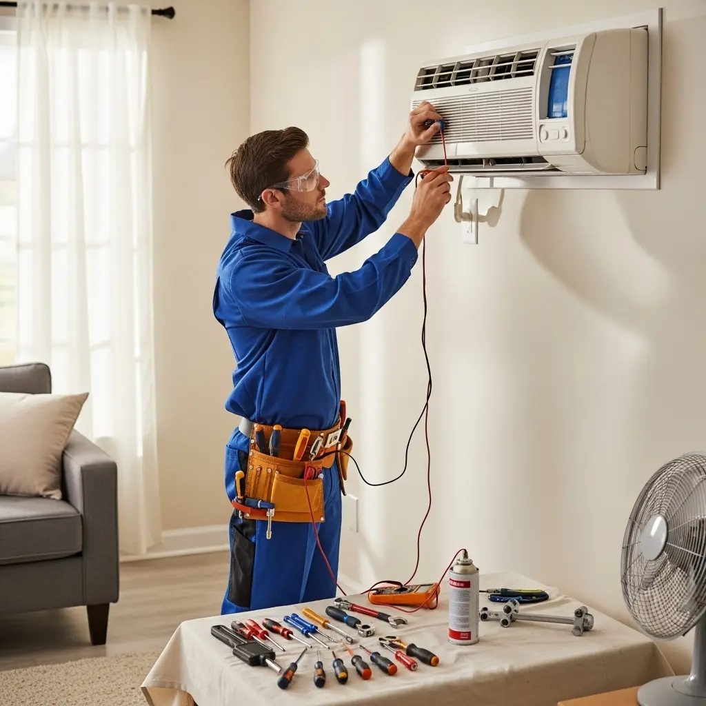 Ataşehir Grundig Grundig klima gaz dolumu ve bakım – Enerji verimliliği artırıldı. - Teknik servis örneği